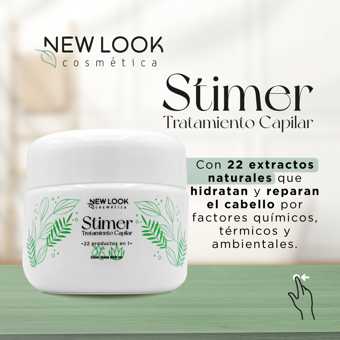 Stimer tratamiento capilar 500gr - 200gr